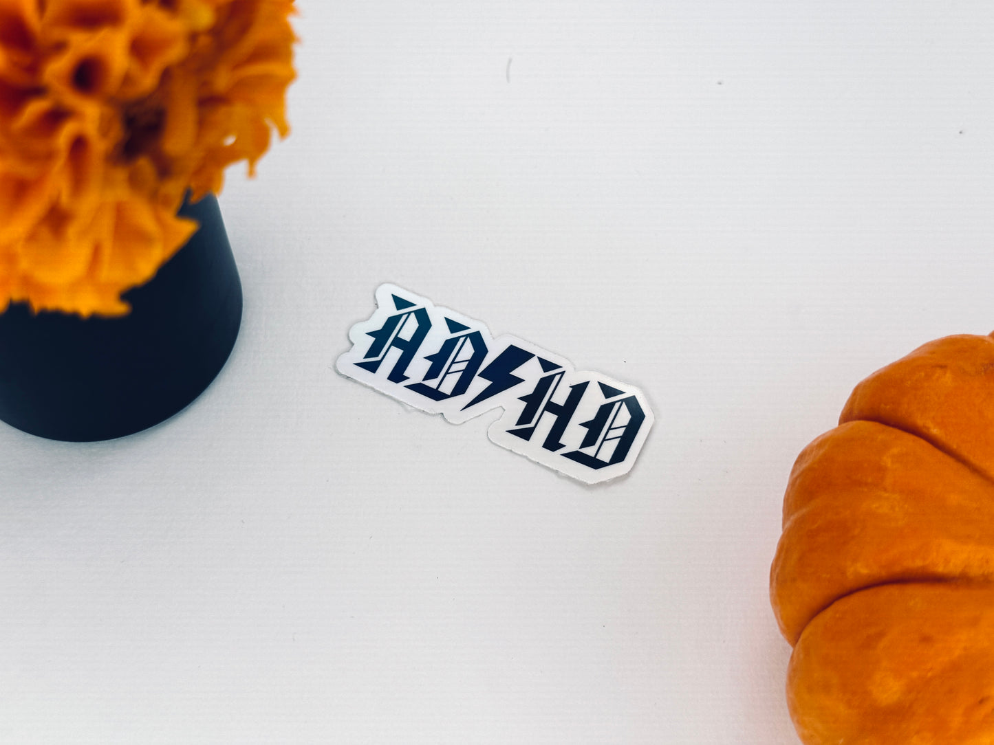 ADHD Holographic Permanent Vinyl Sticker