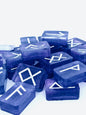 Elder Futhark Runic Alphabet Resin Rune Tokens - Rune Tokens for Divination