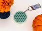 Sacred Geometry Acrylic Keychain