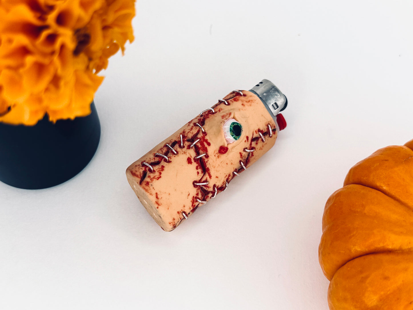 Cursed and Creepy Clay Lighter Sleeve Collection