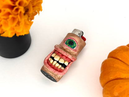 Cursed and Creepy Clay Lighter Sleeve Collection
