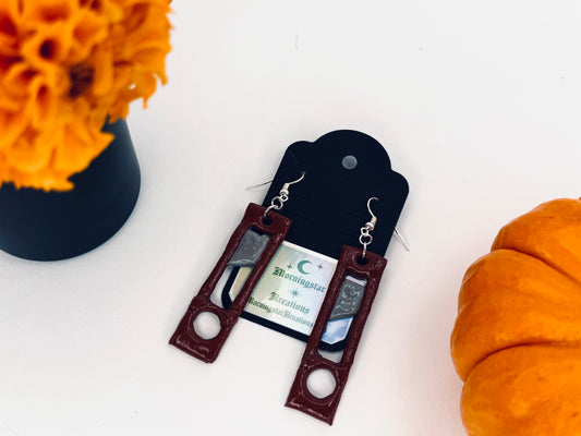 Democracy Defender Clay Earrings