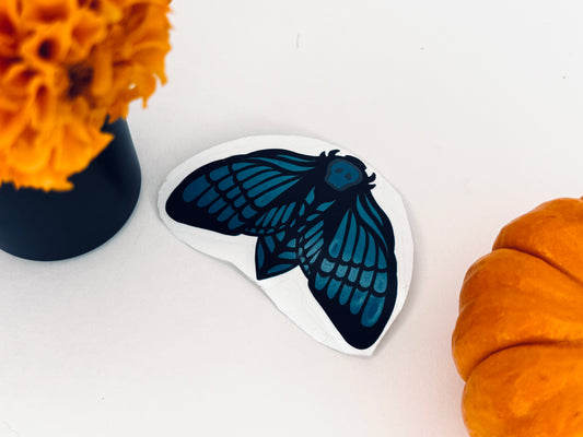 Death Moth Permanent Vinyl Decal