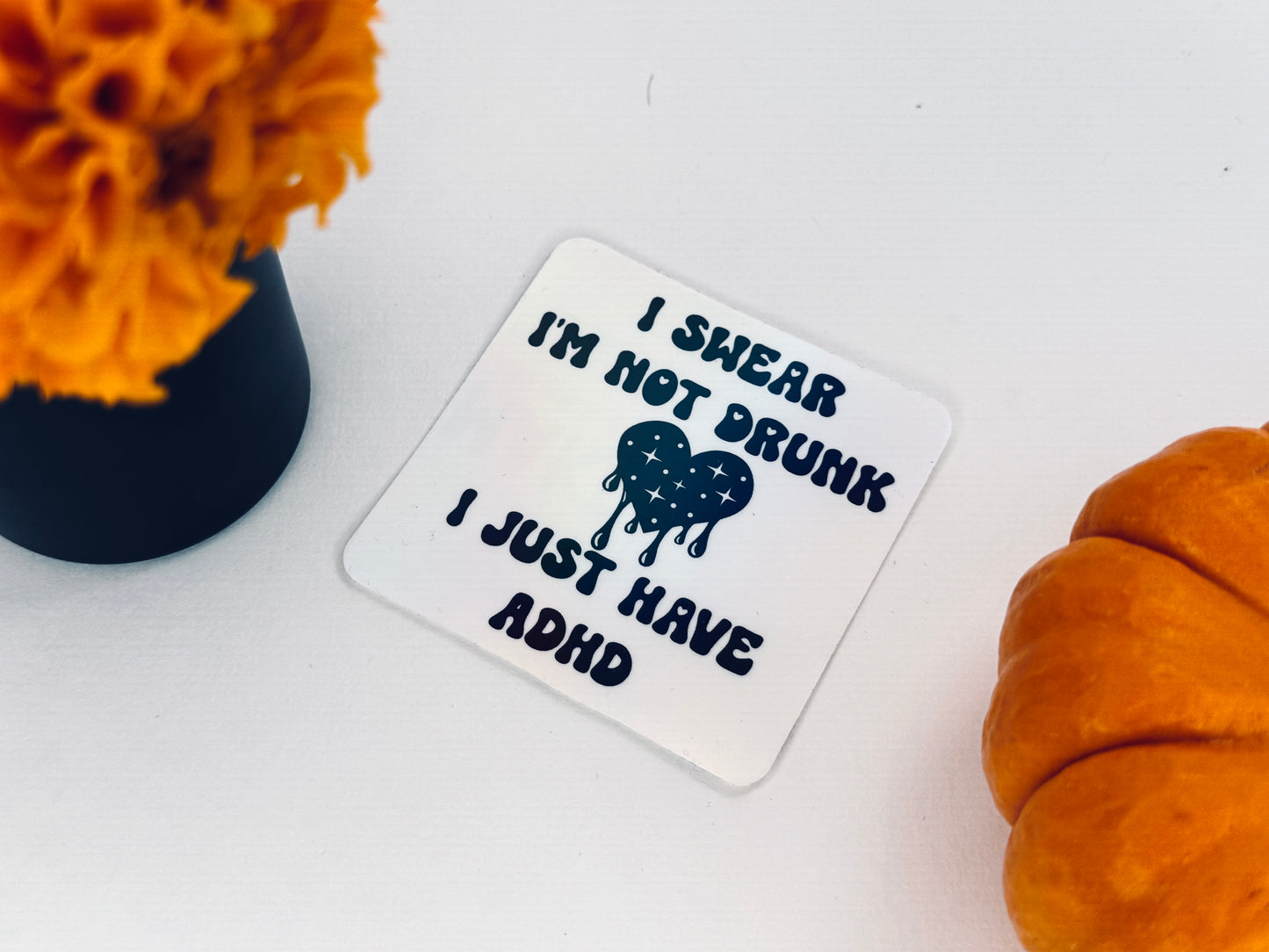 Gracefully Disoriented Holographic Permanent Vinyl Sticker